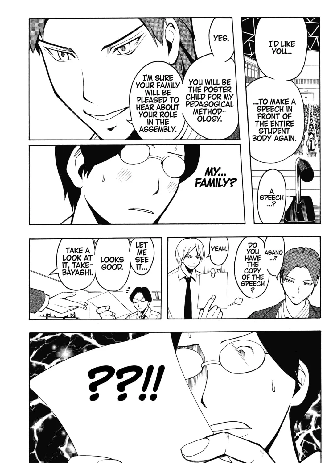 Read Assassination Classroom Manga Online