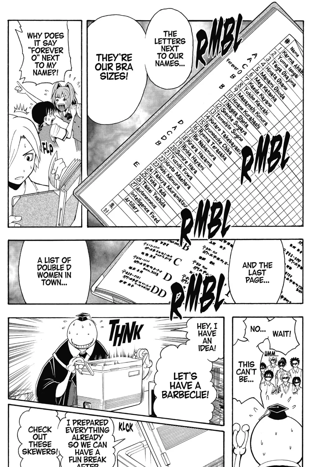 Read Assassination Classroom Manga Online