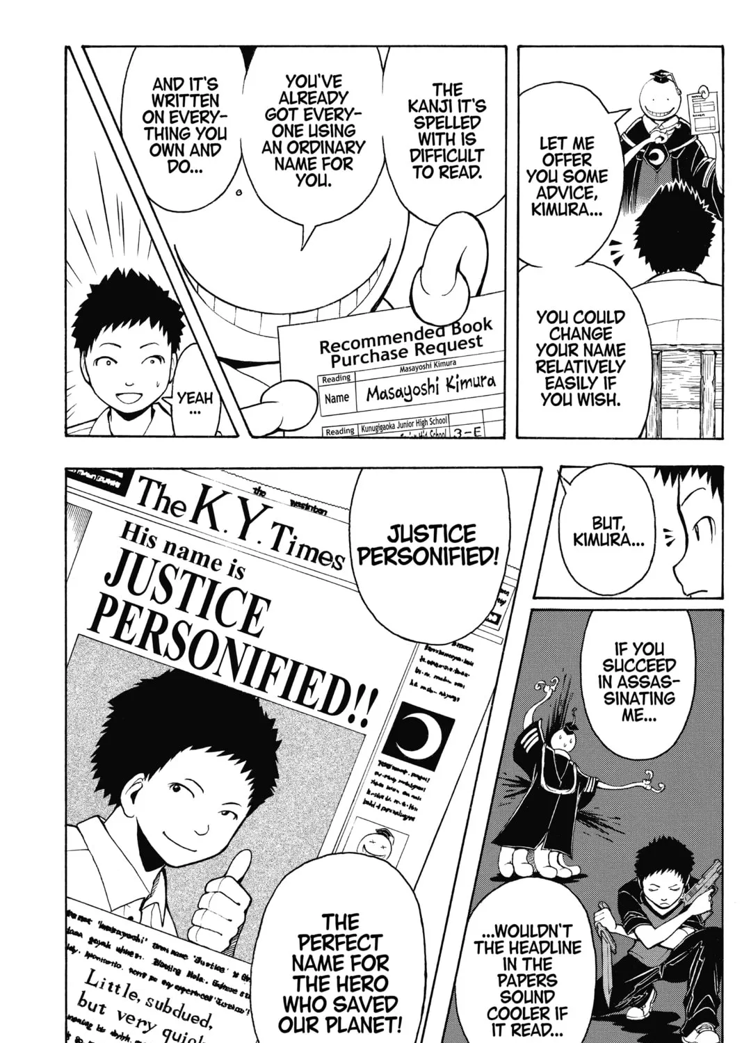 Read Assassination Classroom Manga Online