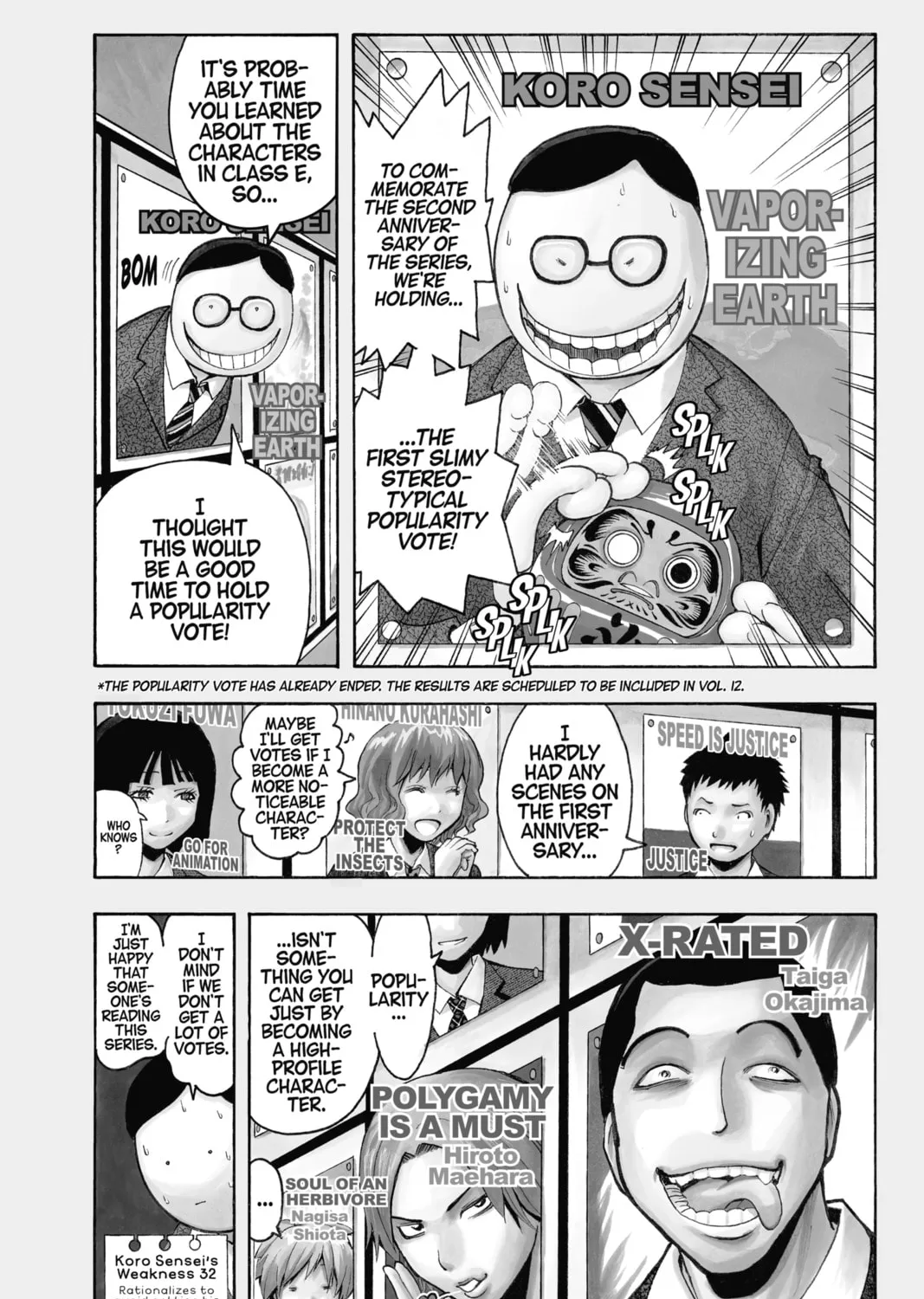 Read Assassination Classroom Manga Online