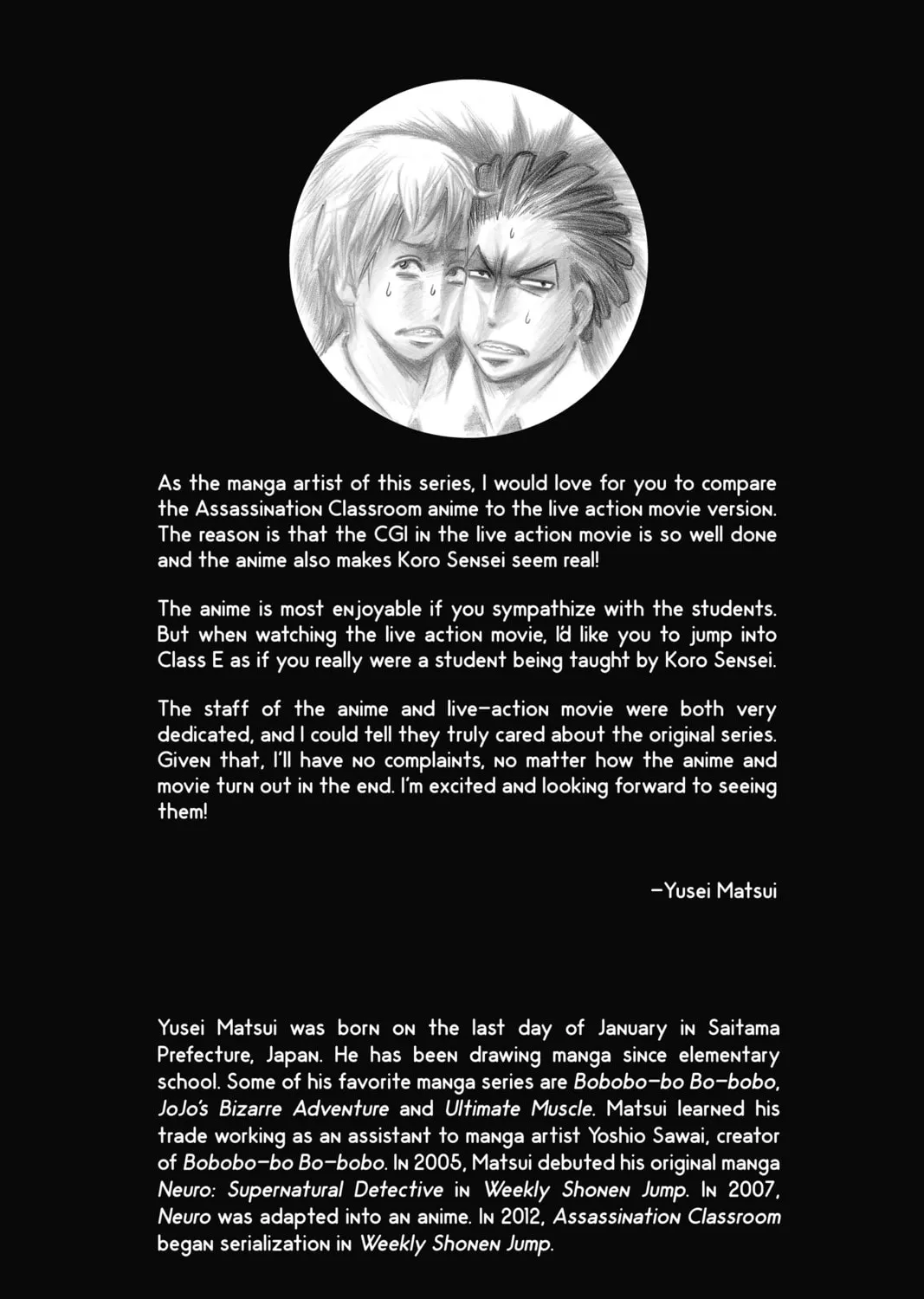 Read Assassination Classroom Manga Online