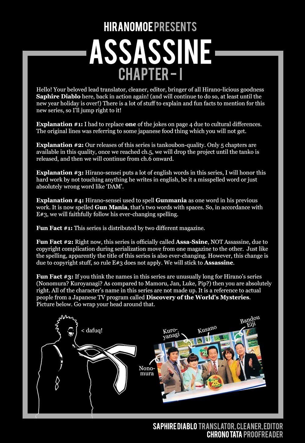 Read Assassine Manga Online