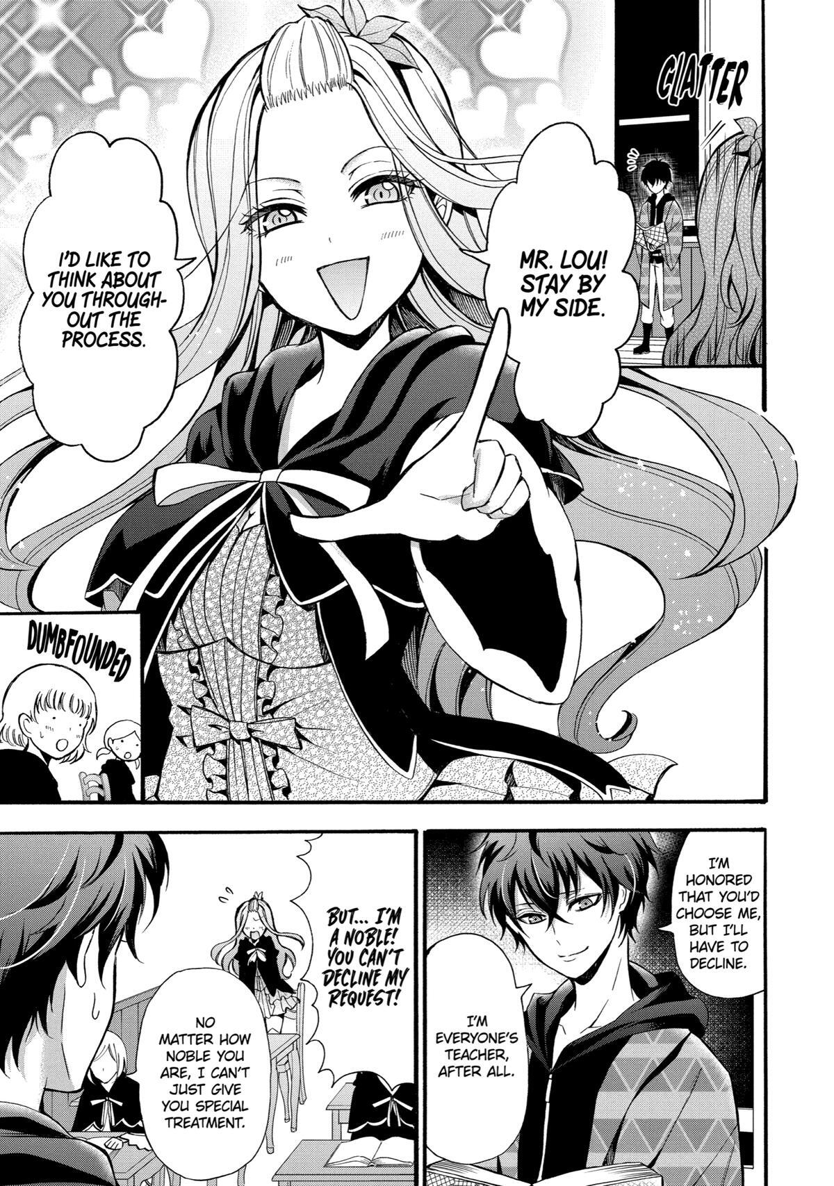Read Assistant Teacher at a Girls Magic Academy Manga Online