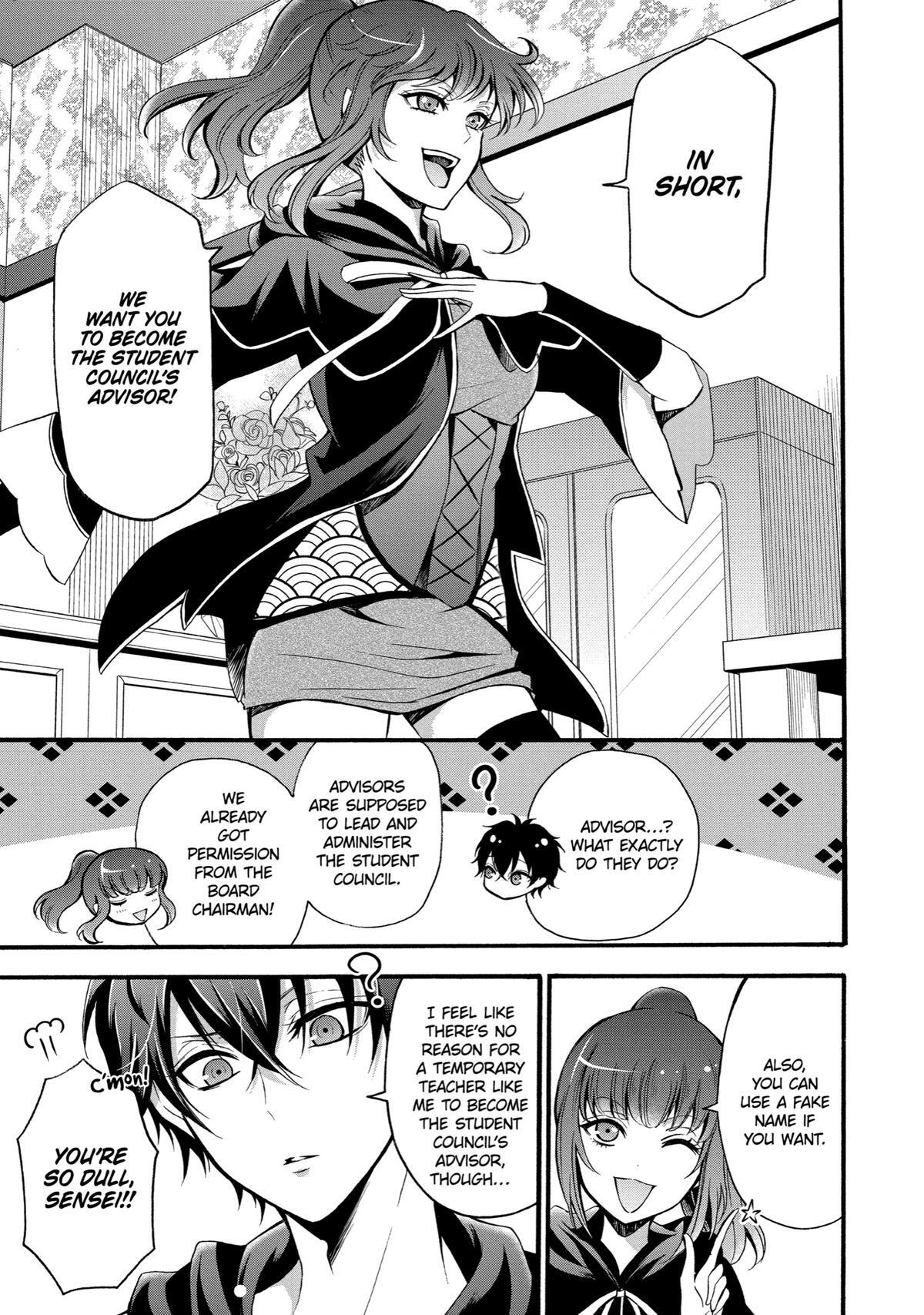 Read Assistant Teacher at a Girls Magic Academy Manga Online