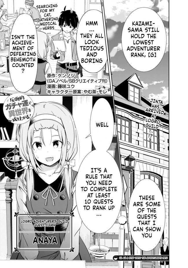 Read Attouteki Gacha un de Isekai wo Nariagaru! Manga Online