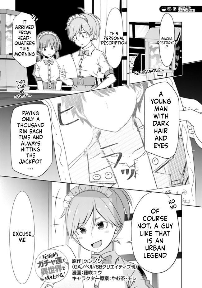 Read Attouteki Gacha un de Isekai wo Nariagaru! Manga Online