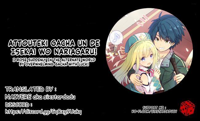 Read Attouteki Gacha un de Isekai wo Nariagaru! Manga Online