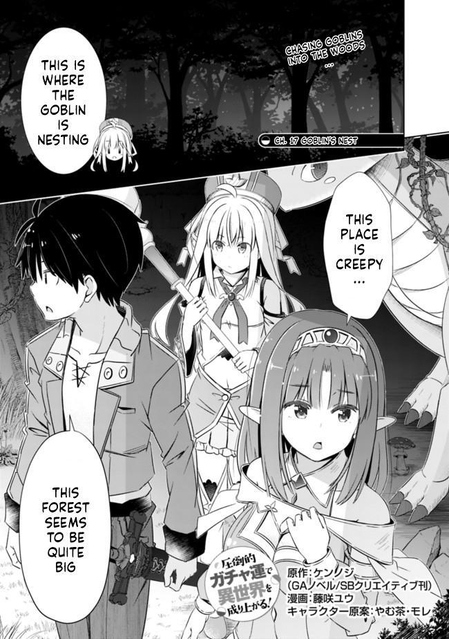 Read Attouteki Gacha un de Isekai wo Nariagaru! Manga Online