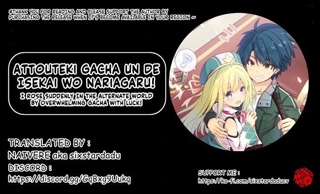 Read Attouteki Gacha un de Isekai wo Nariagaru! Manga Online