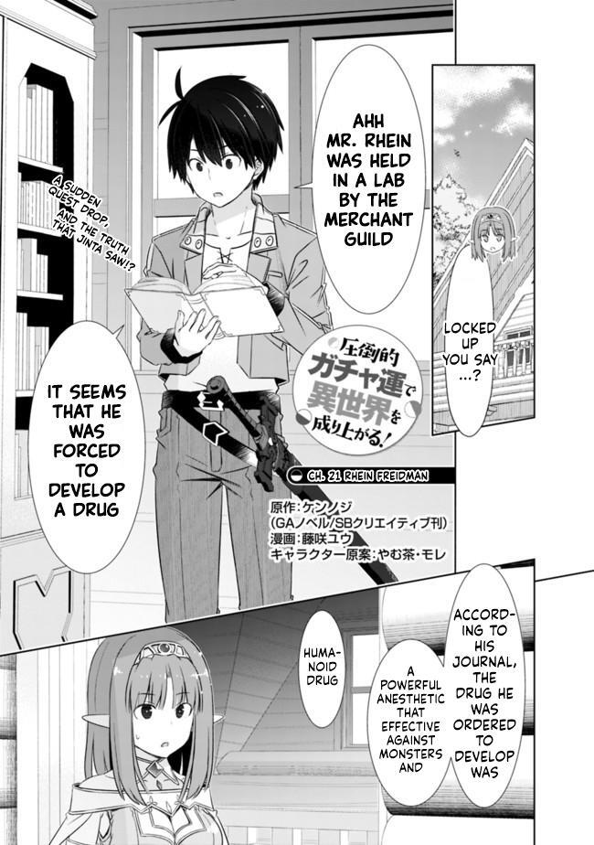 Read Attouteki Gacha un de Isekai wo Nariagaru! Manga Online