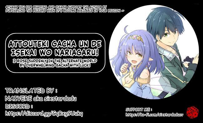 Read Attouteki Gacha un de Isekai wo Nariagaru! Manga Online