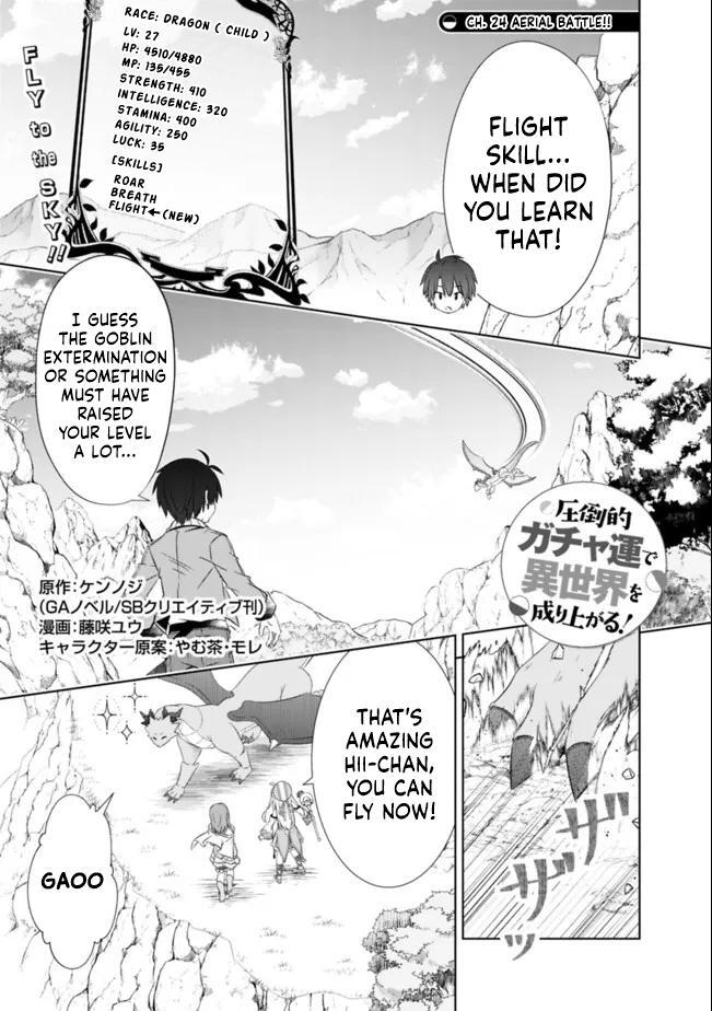 Read Attouteki Gacha un de Isekai wo Nariagaru! Manga Online