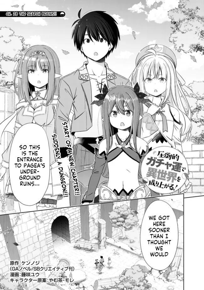 Read Attouteki Gacha un de Isekai wo Nariagaru! Manga Online