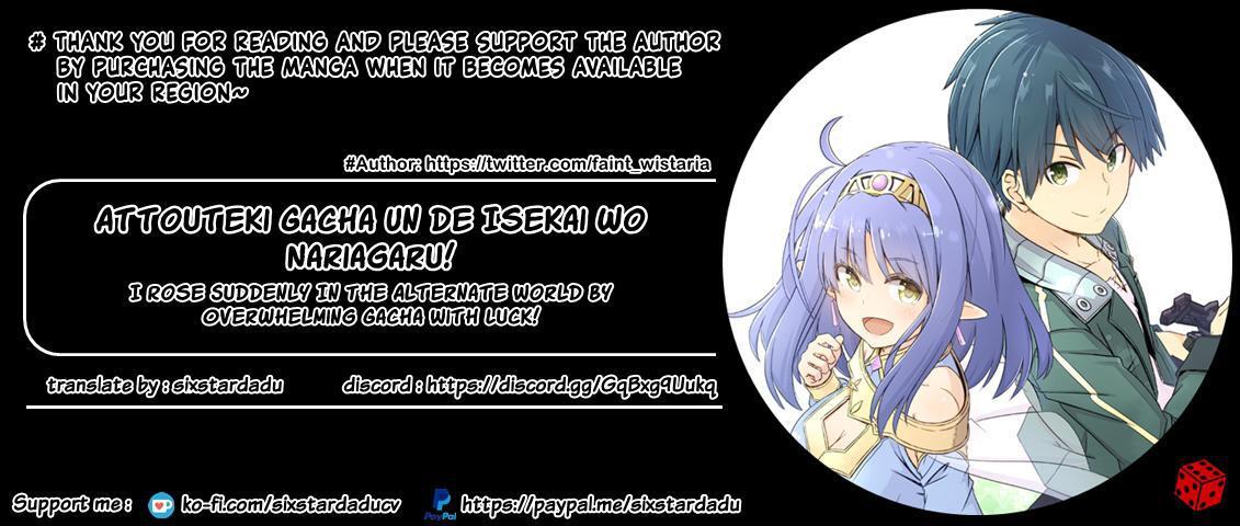 Read Attouteki Gacha un de Isekai wo Nariagaru! Manga Online