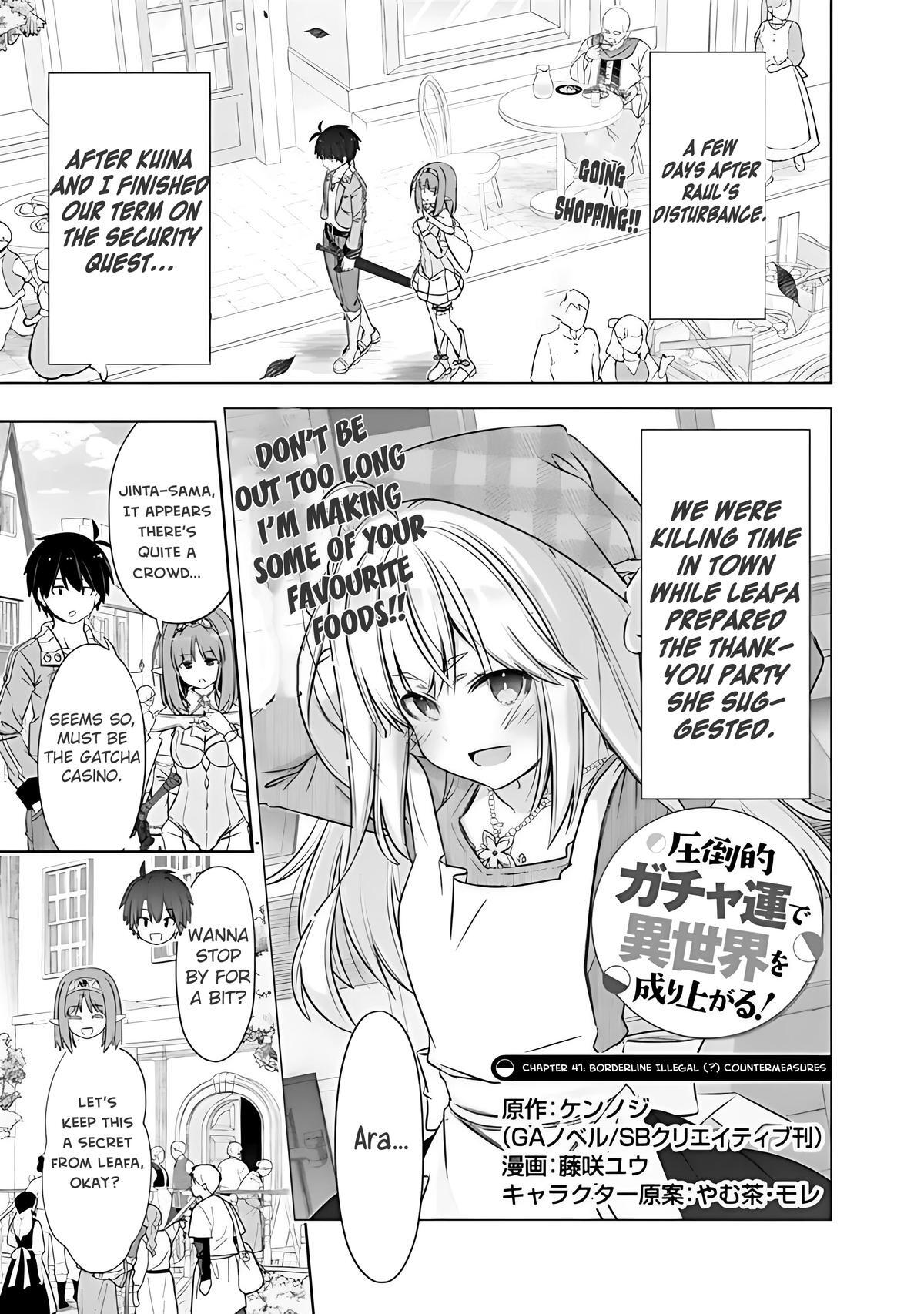 Read Attouteki Gacha un de Isekai wo Nariagaru! Manga Online