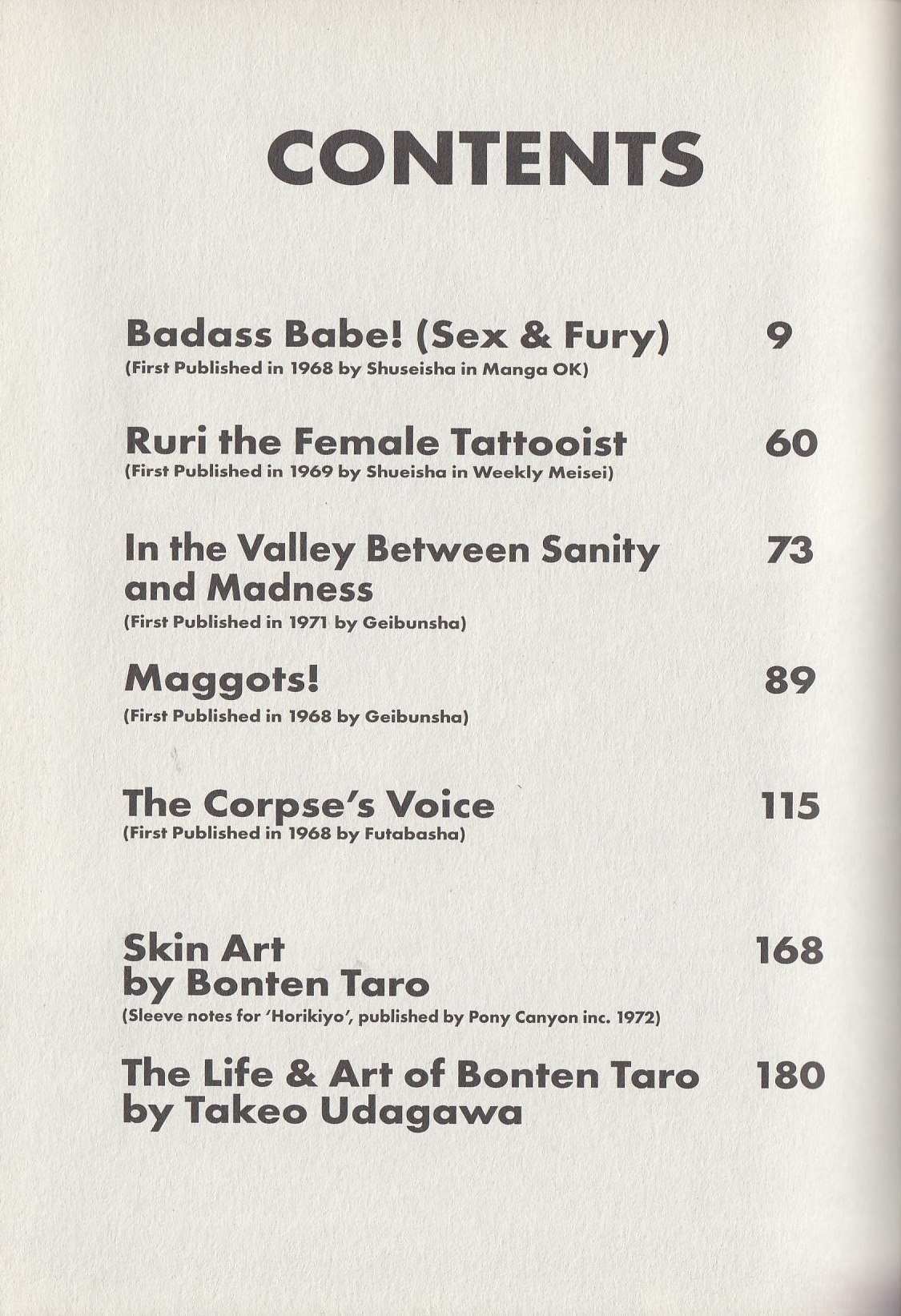 Read Badass Babe! Sex & Fury & Other Stories Manga Online