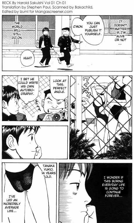 Read Beck Manga Online