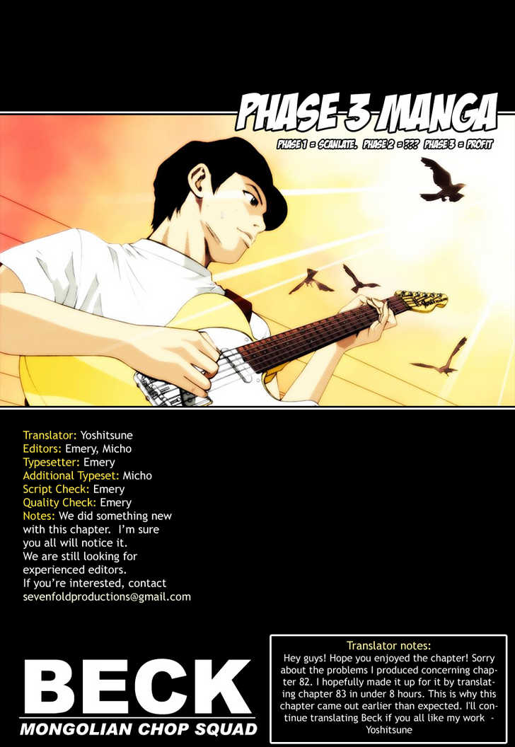 Read Beck Manga Online