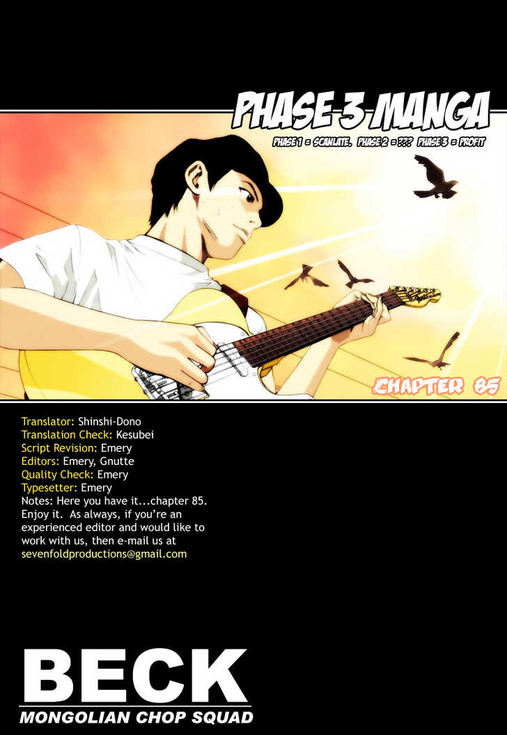 Read Beck Manga Online