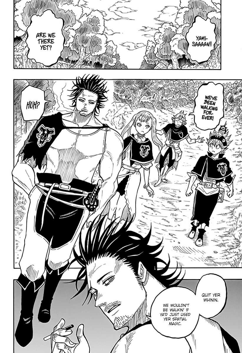 Read Black Clover Side Story- Quartet Knights Manga Online