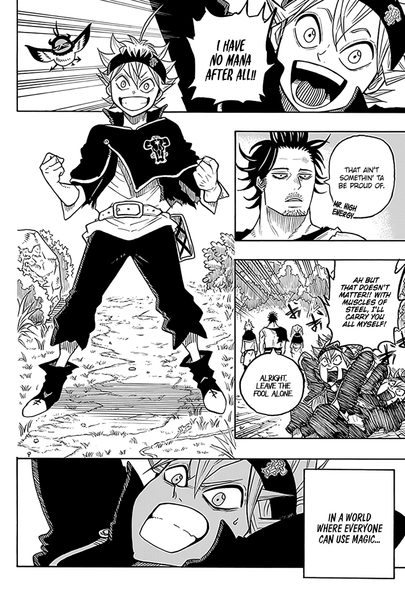 Read Black Clover Side Story- Quartet Knights Manga Online