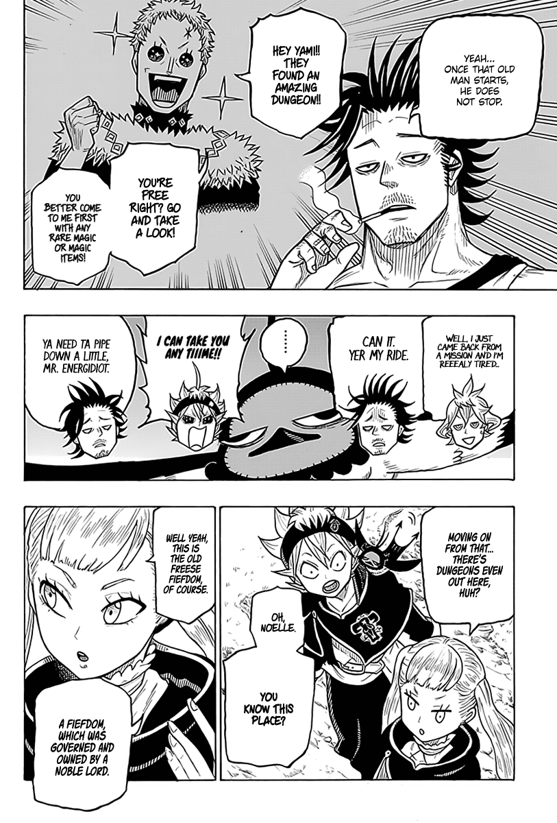 Read Black Clover Side Story- Quartet Knights Manga Online