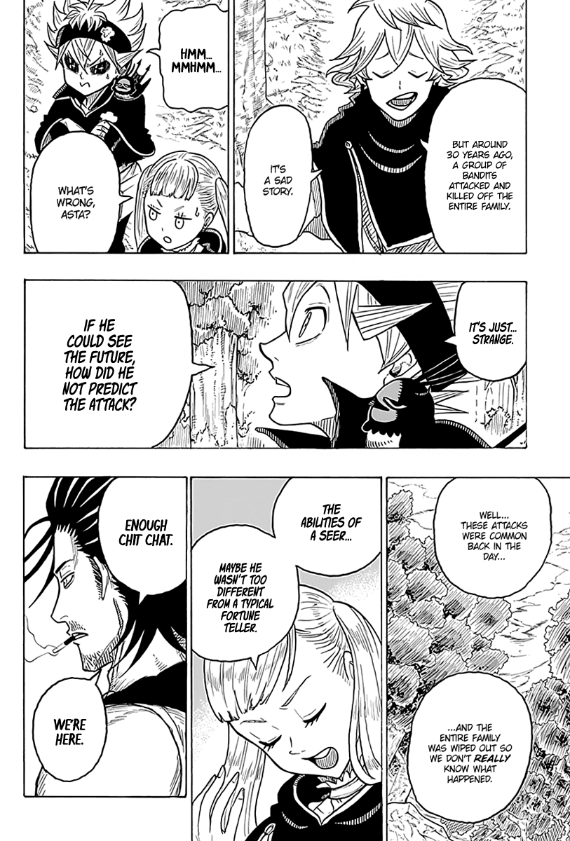 Read Black Clover Side Story- Quartet Knights Manga Online