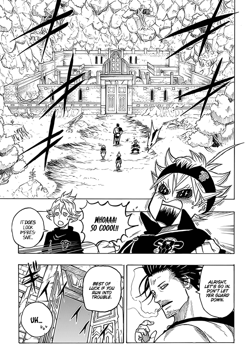 Read Black Clover Side Story- Quartet Knights Manga Online