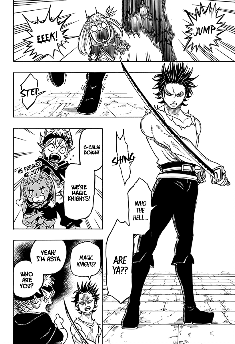 Read Black Clover Side Story- Quartet Knights Manga Online