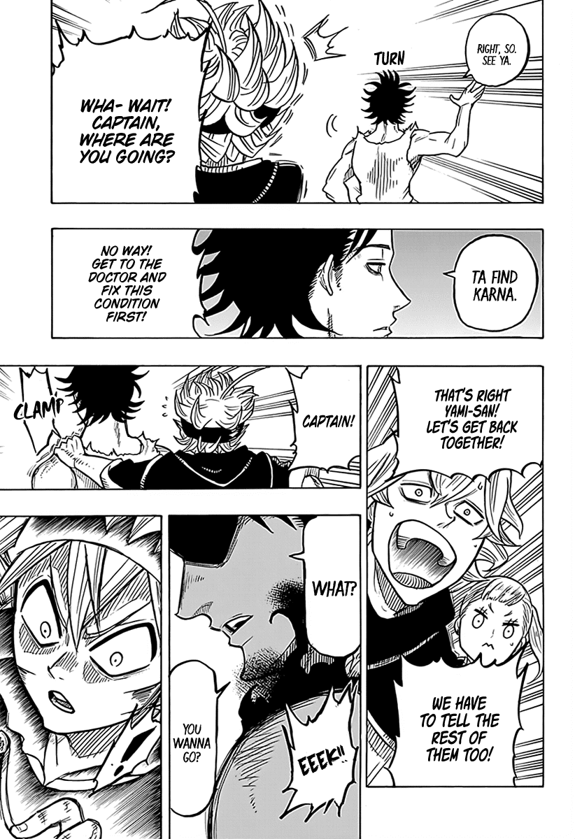 Read Black Clover Side Story- Quartet Knights Manga Online