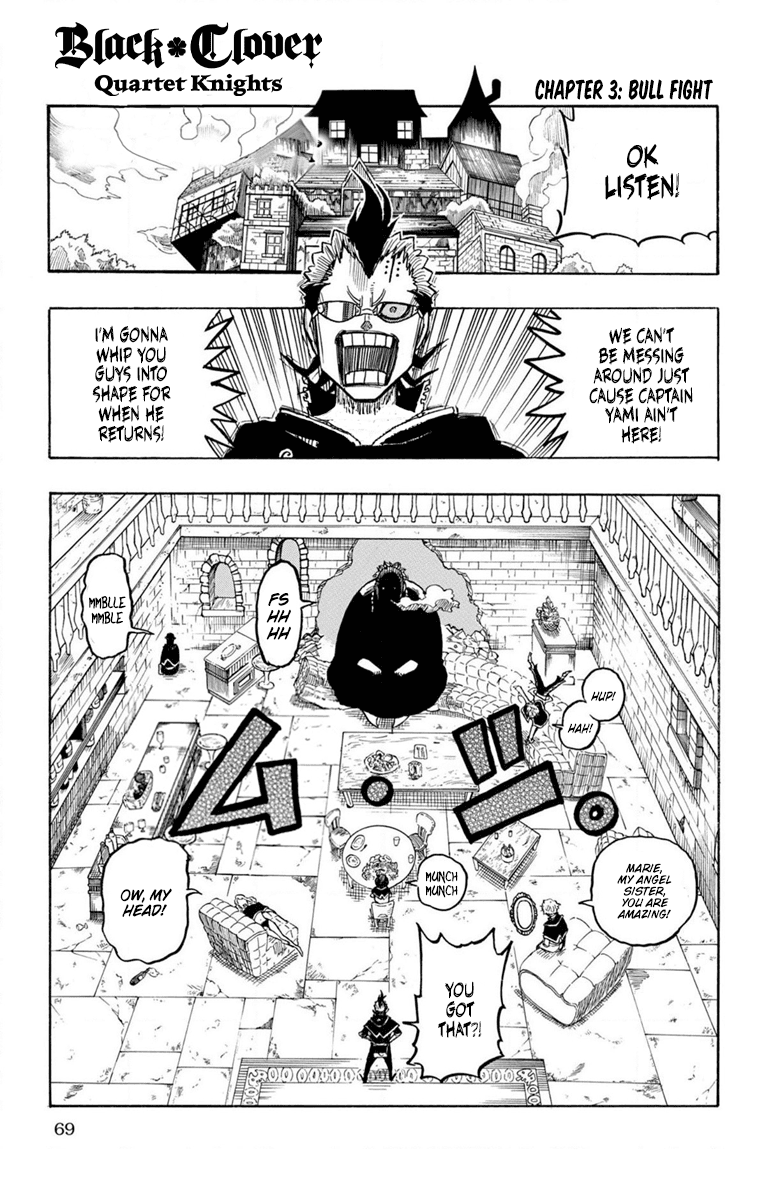 Read Black Clover Side Story- Quartet Knights Manga Online