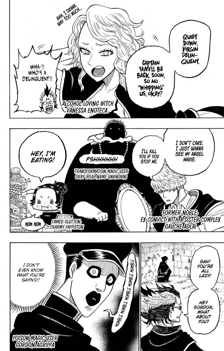 Read Black Clover Side Story- Quartet Knights Manga Online