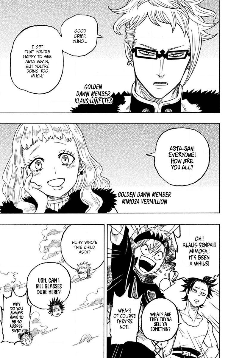 Read Black Clover Side Story- Quartet Knights Manga Online