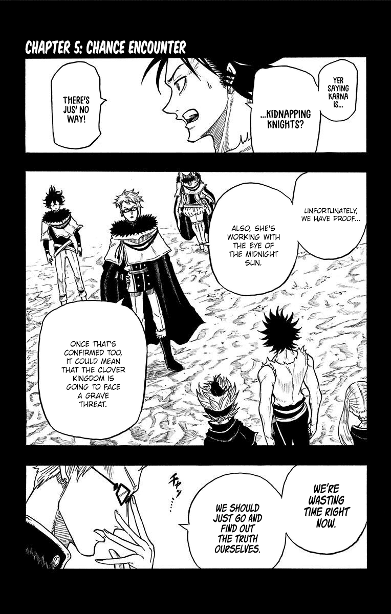 Read Black Clover Side Story- Quartet Knights Manga Online