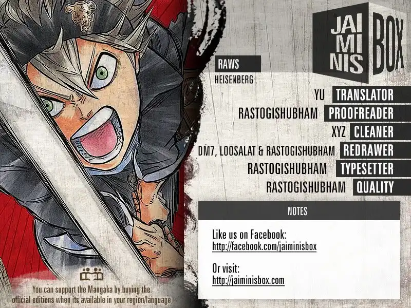 Read Black Clover Manga Online