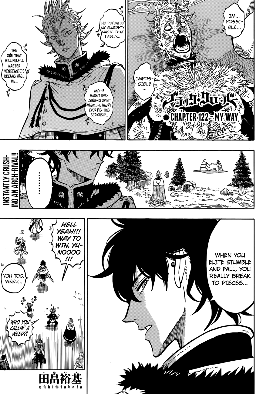 Read Black Clover Manga Online