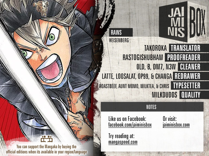 Read Black Clover Manga Online