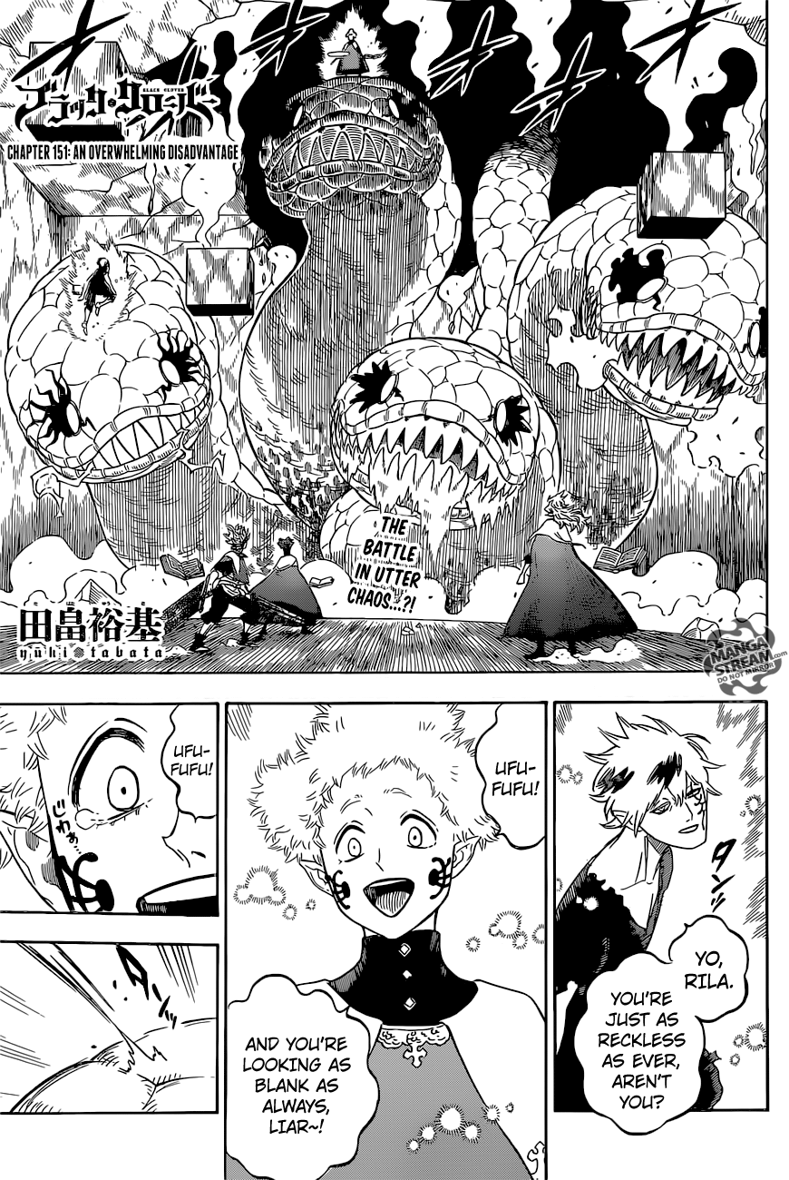 Read Black Clover Manga Online