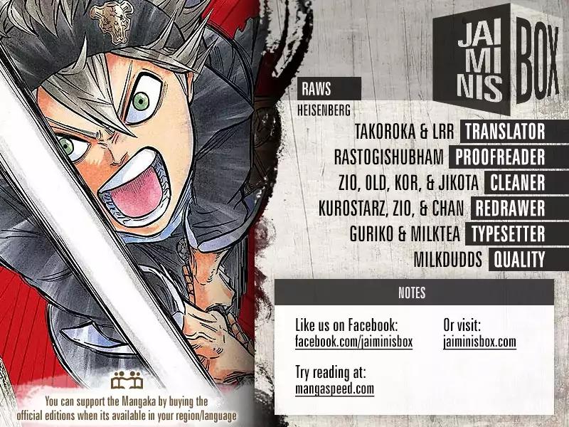 Read Black Clover Manga Online