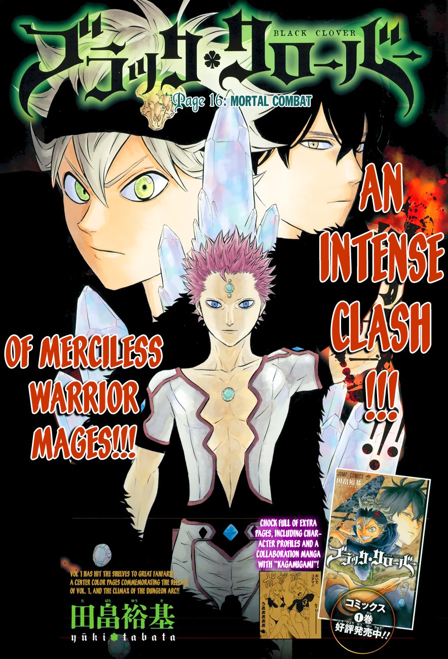 Read Black Clover Manga Online