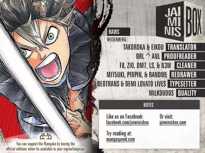 Read Black Clover Manga Online