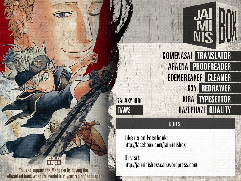 Read Black Clover Manga Online