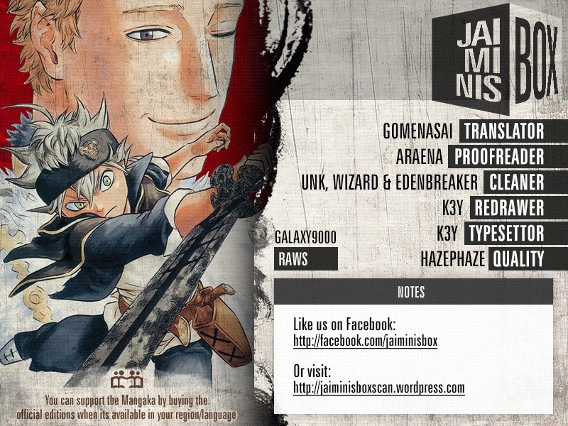 Read Black Clover Manga Online