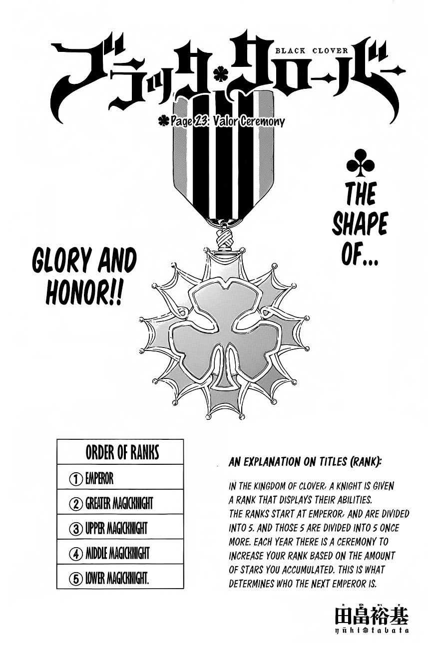 Read Black Clover Manga Online