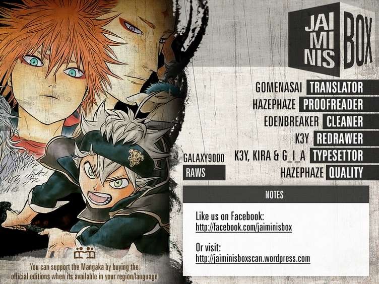 Read Black Clover Manga Online