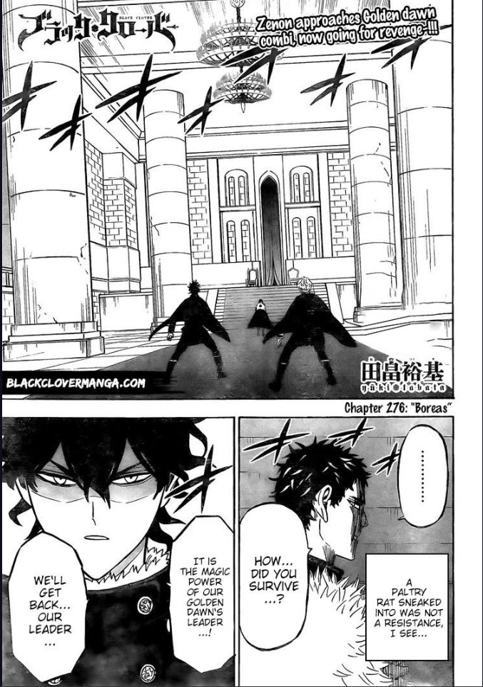 Read Black Clover Manga Online