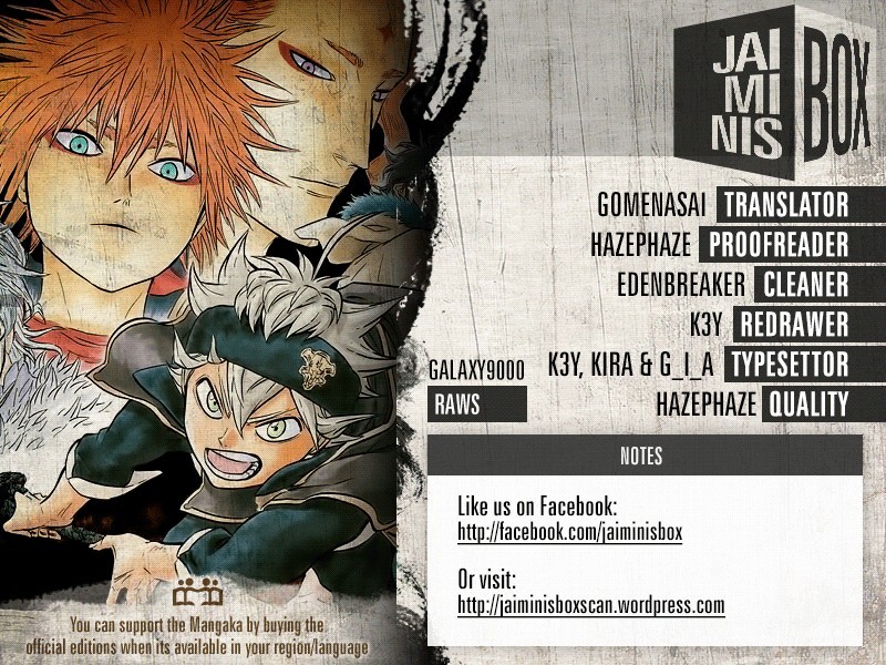 Read Black Clover Manga Online