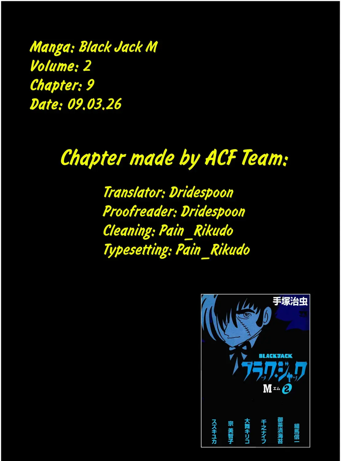 Read Black Jack M Manga Online