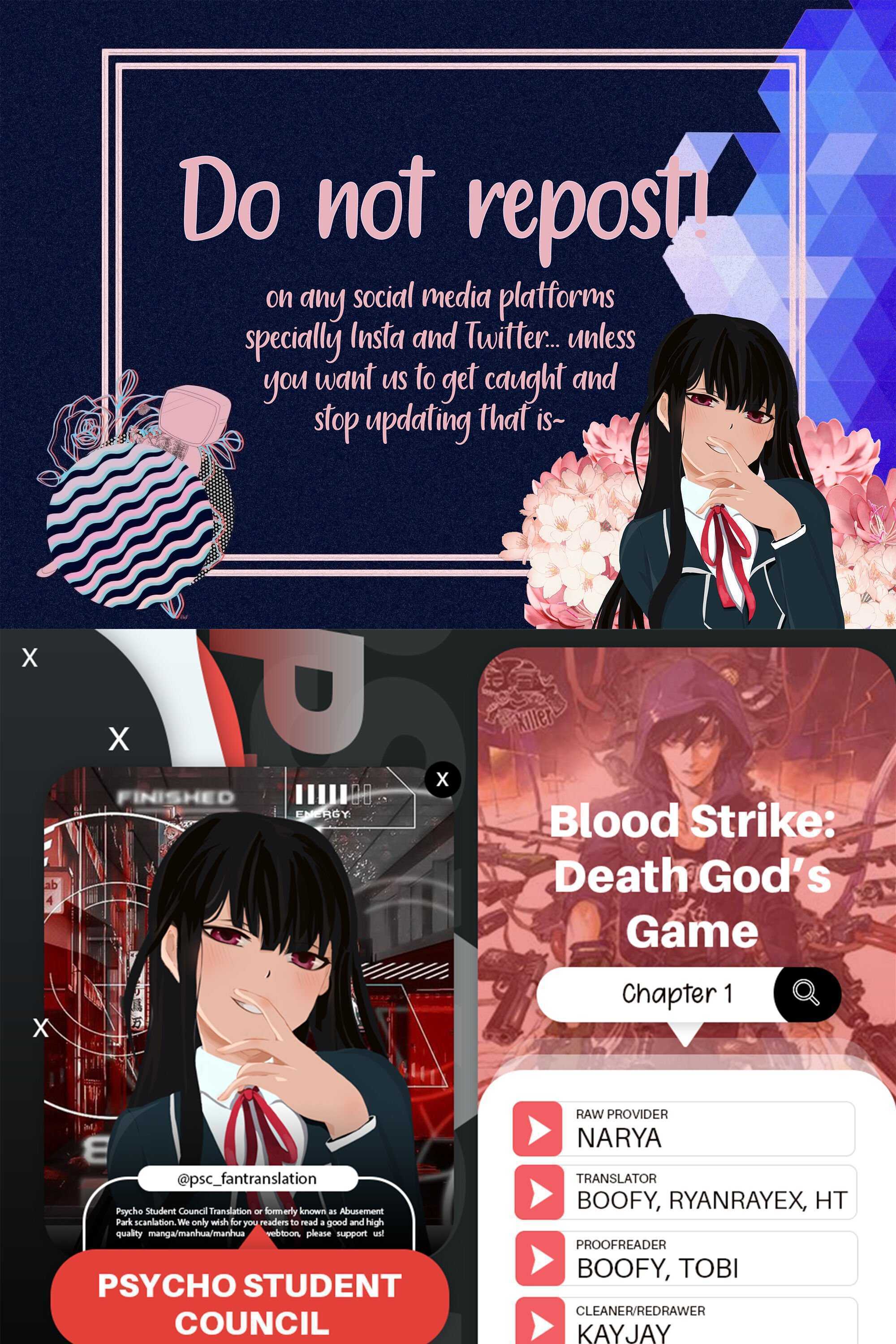Read Blood Strike- Death God’s Game Manga Online
