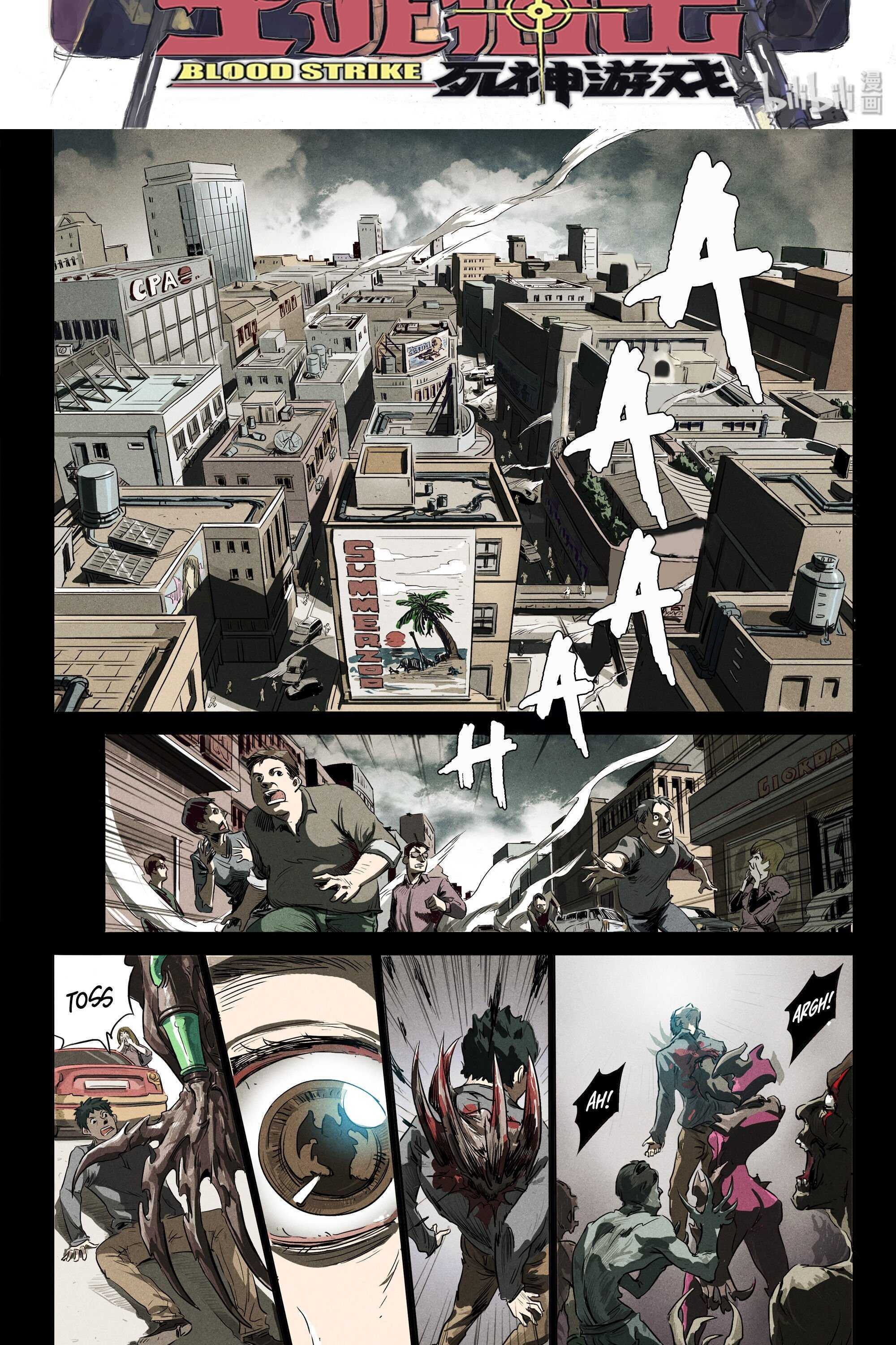 Read Blood Strike- Death God’s Game Manga Online